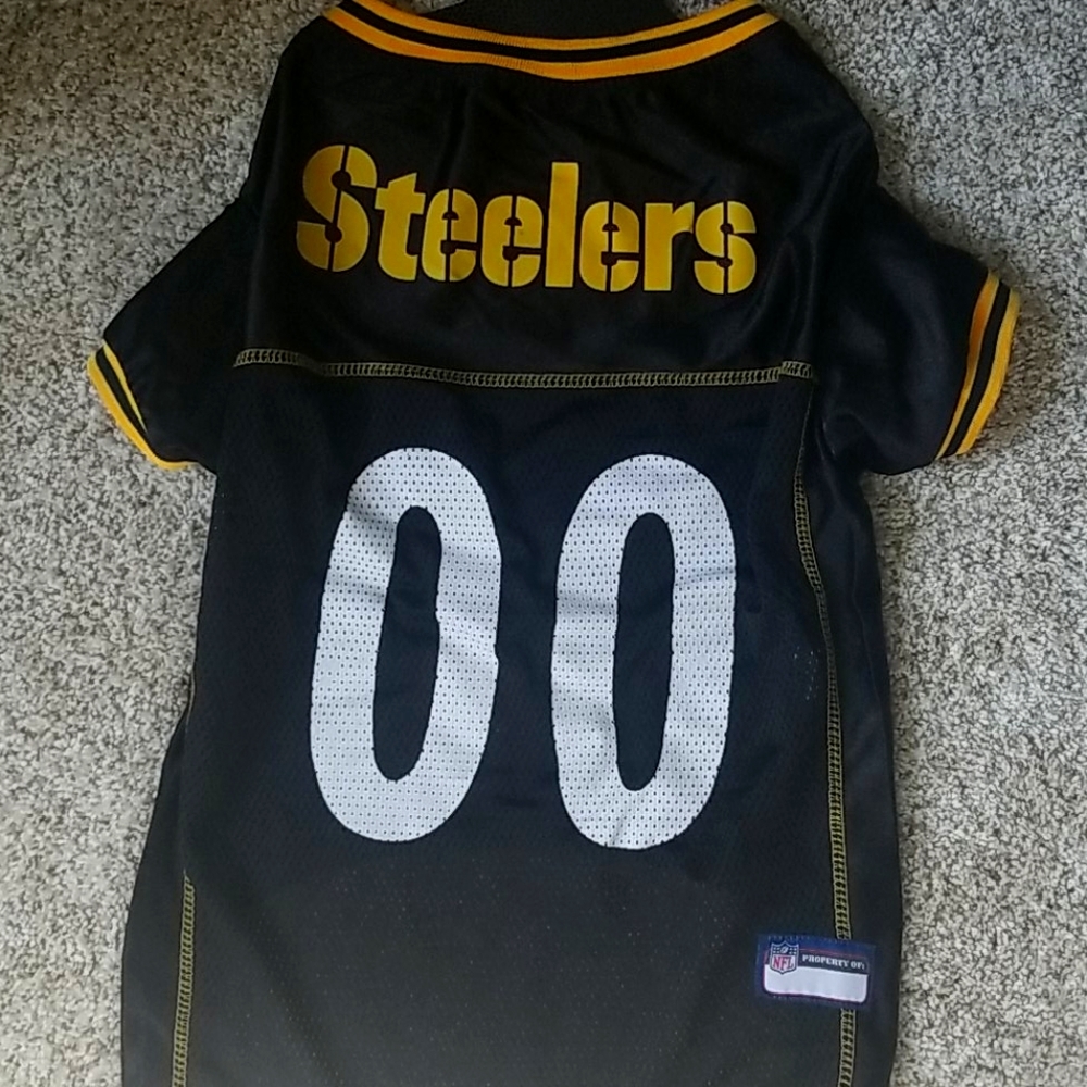 Steelers dog jersey